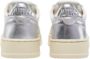 Autry Witte Leren Sneakers met Zilveren Details White Dames - Thumbnail 4