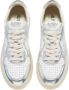 Autry Witte Leren Sneakers met Zilveren Details White Dames - Thumbnail 5