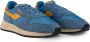 Autry Blauw en gele suède sneakers Blue Heren - Thumbnail 4