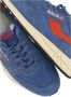 Autry Blauwe Leren Sneakers met Logodetail - Thumbnail 2