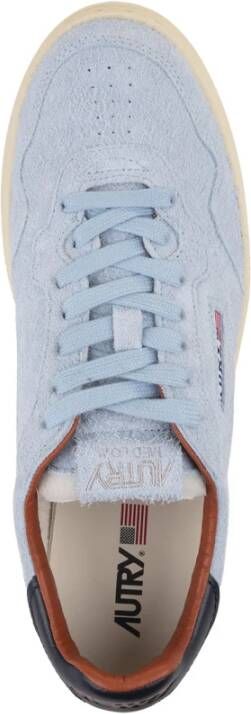 Autry Blauwe Medalist Flat Sneakers Blue Heren