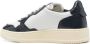 Autry Blauwe Sneakers Klassiek Ontwerp Witte Veters - Thumbnail 2