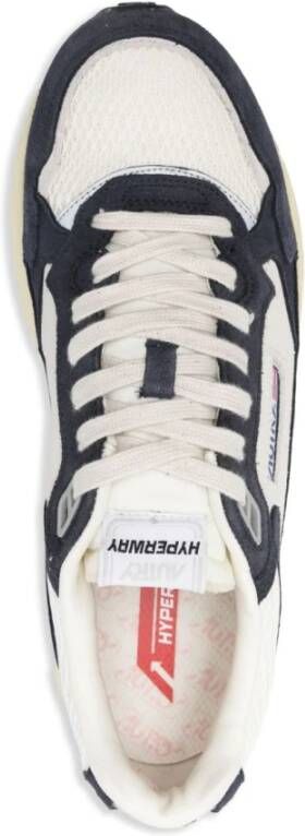 Autry Blauwe Sneakers met Reelwind Sluiting
