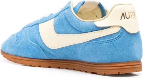 Autry Blauwe Sneakers voor Mannen Stijlvol Comfort
