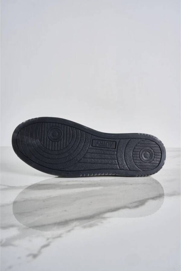 Autry Blauwe Vintage Leren Sneakers