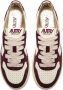 Autry Bruine Glitter Lage Sneakers Wit Leer - Thumbnail 2