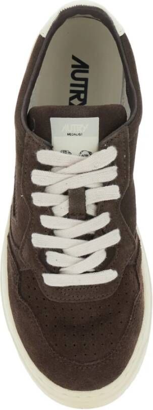 Autry Bruine Sneakers Medalist TS