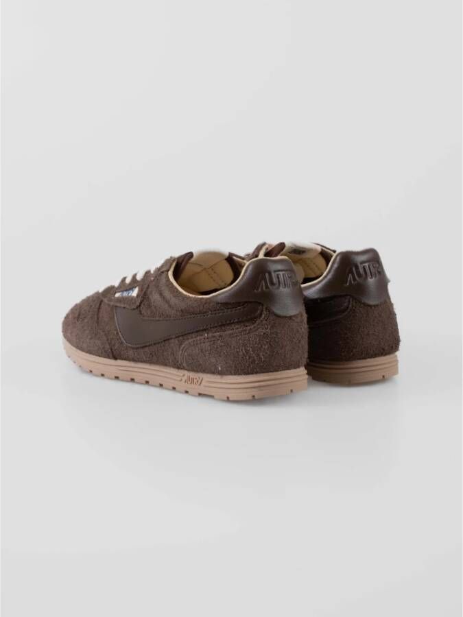 Autry Bruine Suède Urban Sneakers