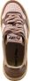 Autry Bruin Roze Leren Sneakers met Distressed Look Multicolor Dames - Thumbnail 3