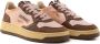 Autry Bruin Roze Leren Sneakers met Distressed Look Multicolor Dames - Thumbnail 4
