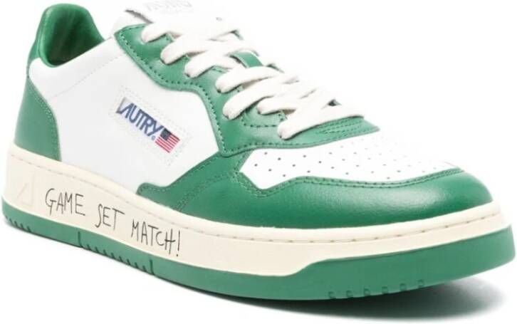 Autry Casual Sneaker Schoenen voor Mannen Green Heren