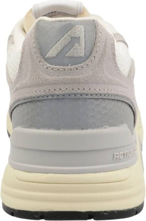 Autry Witte lage sneakers met logo - Foto 2