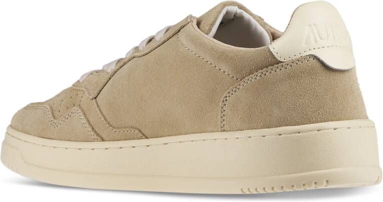 Autry Sneakers van leer en suède met logo - Foto 4