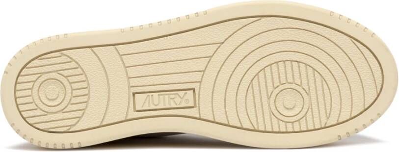 Autry Chunky Platform Sneakers met Color Block Design Yellow Dames