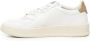 Autry Witte Leren Lage Sneakers met Logo Patch White Dames - Thumbnail 19