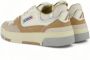Autry CLC LOW Sneakers Color-Block Design Beige Dames - Thumbnail 3