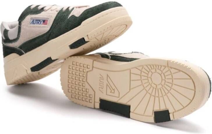 Autry Cream Bottle Lage Sneakers Beige Heren