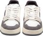 Autry Crème zwarte suède lage sneakers Black Heren - Thumbnail 2
