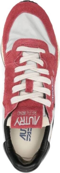 Autry Dikke zool Reelwind manden Rood Grijs Red Dames