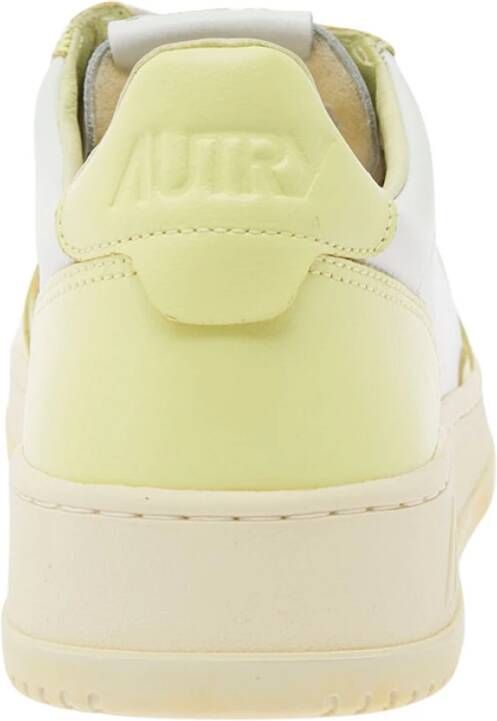 Autry Gele Sneakers Medalist Yellow Heren