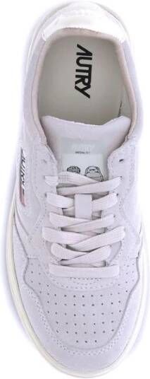 Autry Geperforeerde Leren Lage Sneakers