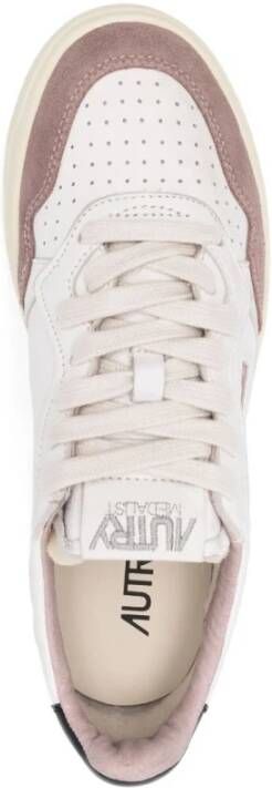 Autry Geperforeerde Leren Manden Multicolor Dames
