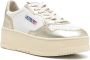 Autry Gouden Metallic Platform Sneakers Multicolor Dames - Thumbnail 2