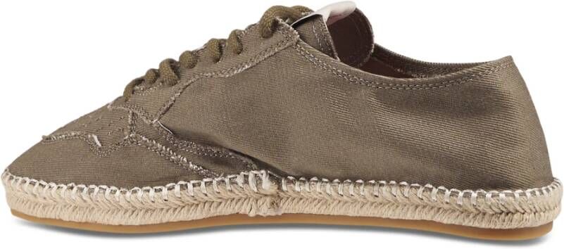Autry Groene platte schoenen