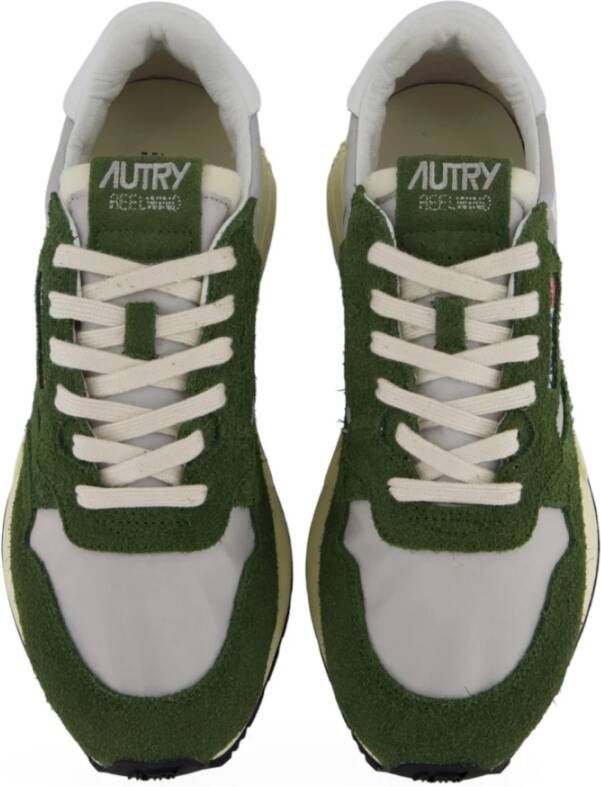 Autry Groene Sneakers voor Mannen Ss25