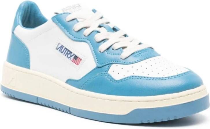 Autry Heldere Blauwe Sneakers Multicolor Heren