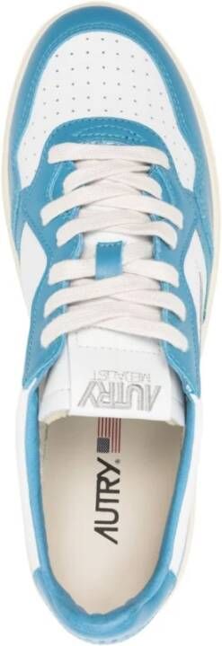 Autry Heldere Blauwe Sneakers Multicolor Heren