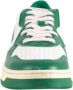 Autry Witte Groene Leren Sneakers met Geperforeerde Neus Green - Thumbnail 11