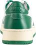 Autry Witte Groene Leren Sneakers met Geperforeerde Neus Green - Thumbnail 12