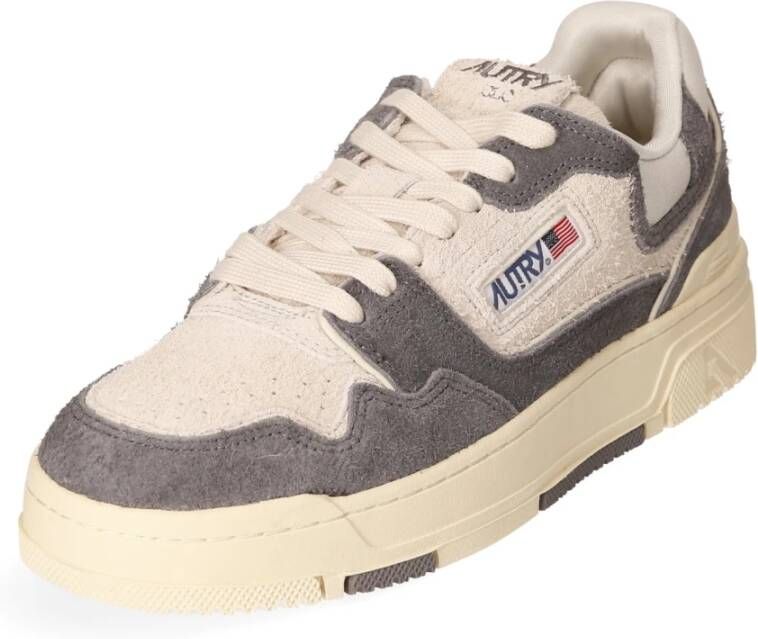 Autry Klassieke lage sneaker met micro-geperforeerde neus Multicolor Heren