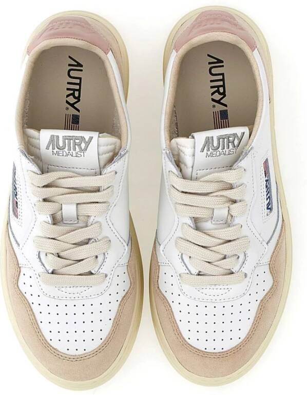 Autry Klassieke Lage Sneakers White Dames