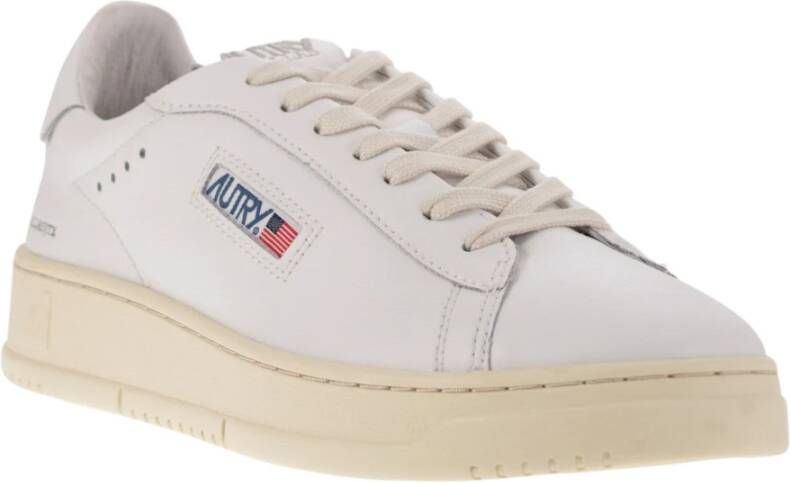 Autry Klassieke Leren Sneakers White Heren