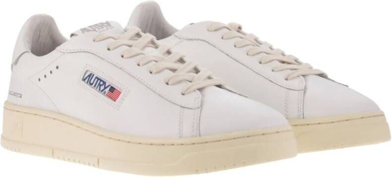 Autry Klassieke Leren Sneakers White Heren