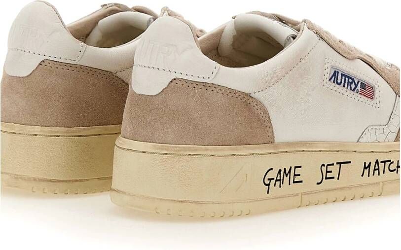 Autry Klassieke Sneakers Beige Dames