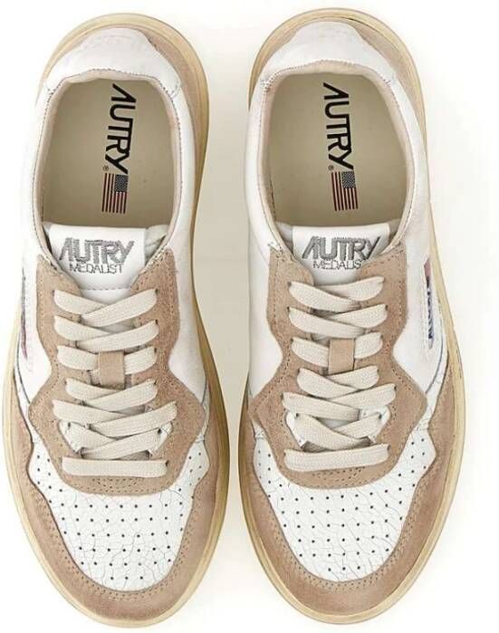 Autry Klassieke Sneakers Beige Dames