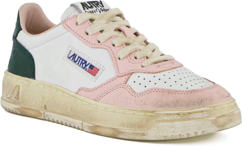 Autry Klassieke Sportieve Platte Schoenen Multicolor Dames