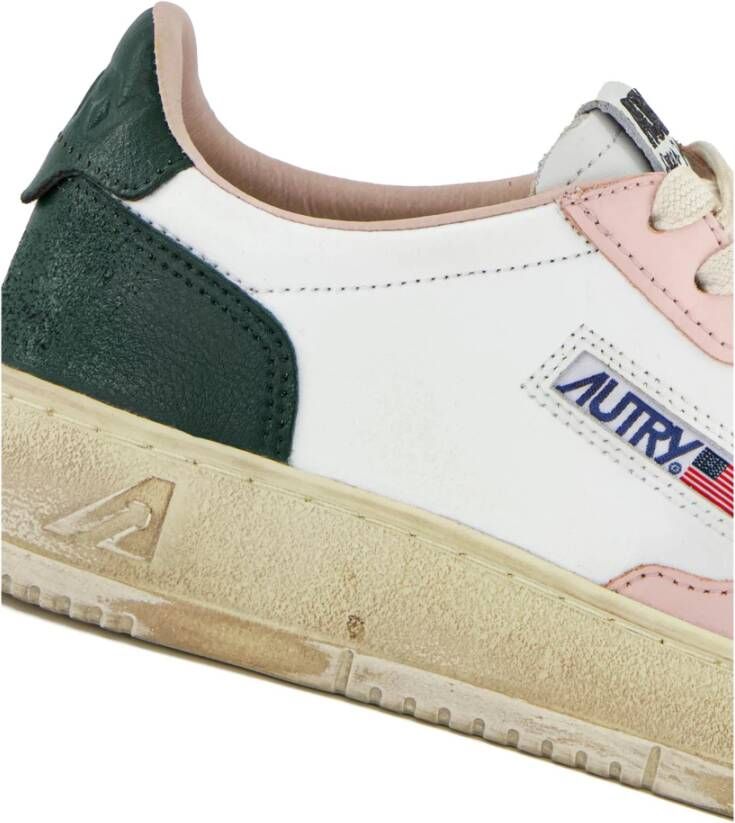 Autry Klassieke Sportieve Platte Schoenen Multicolor Dames