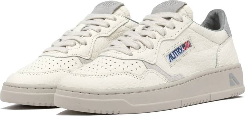 Autry Klassieke Witte Sportieve Flats White Dames