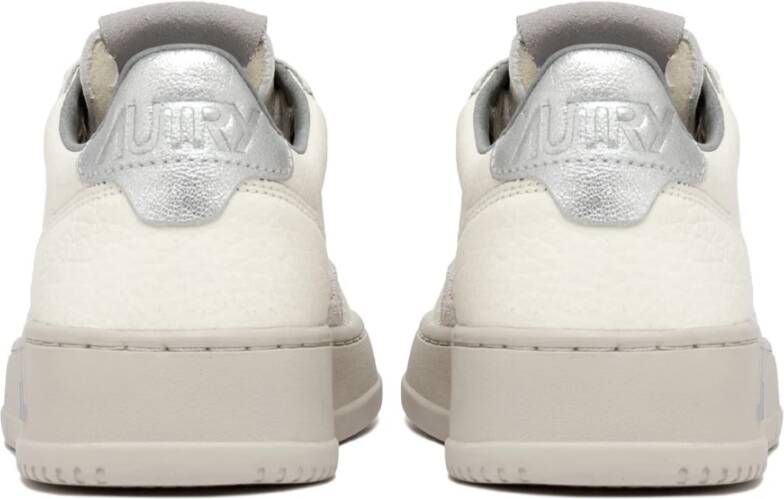 Autry Klassieke Witte Sportieve Flats White Dames