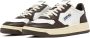 Autry Kleur Blok Leren Sneakers White Heren - Thumbnail 2