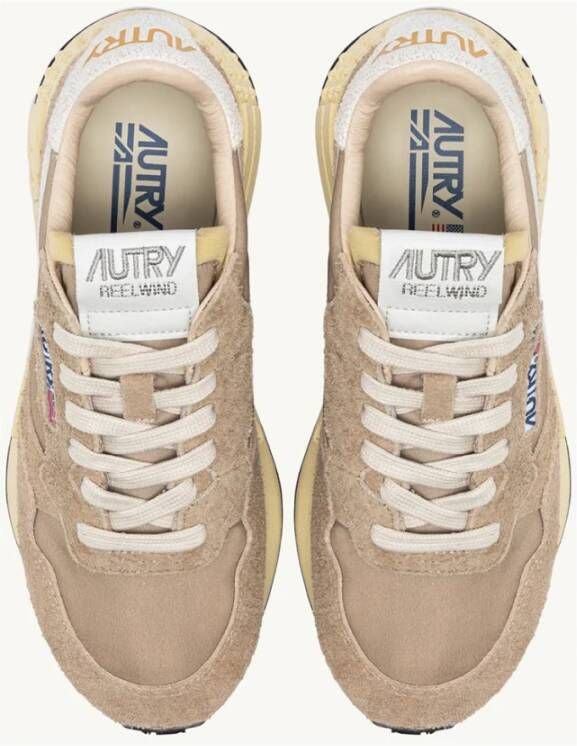 Autry Laag Man Reelwind Visserijmolen Beige Heren
