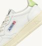 Autry Witte Sneakers met Groene Details White - Thumbnail 6