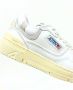 Autry Witte Sneakers met Suède Inzetstukken White - Thumbnail 40