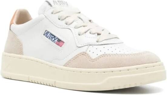 Autry Lage Damesneakers Medalist Stijl Beige Dames