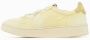 Autry Lage Denim Sneakers met Gele Iris Wit Heren - Thumbnail 4