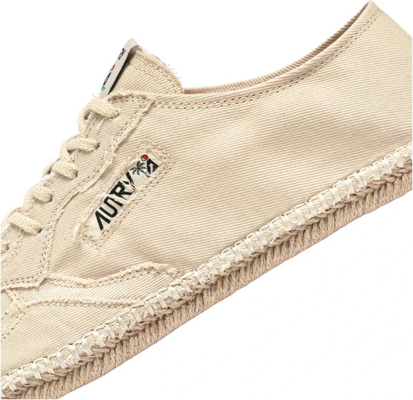 Autry Lage Espadrilles Dames Ivoor